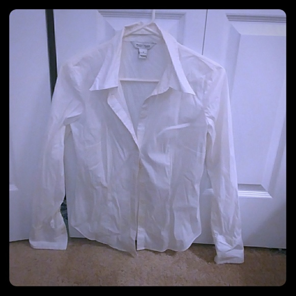 White tailored blouse - Picture 1 of 3
